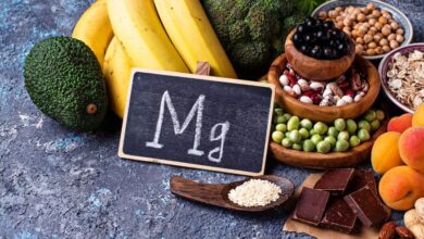 نقص المغنيسيوم أعراضه وأسبابه علاجه والمواد الغنية به