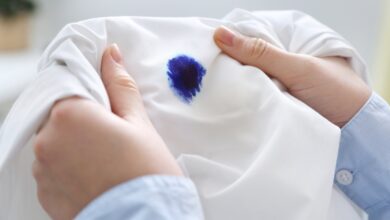 طرق إزالة الحبر من الملابس