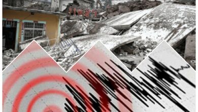 زلزال اليوم