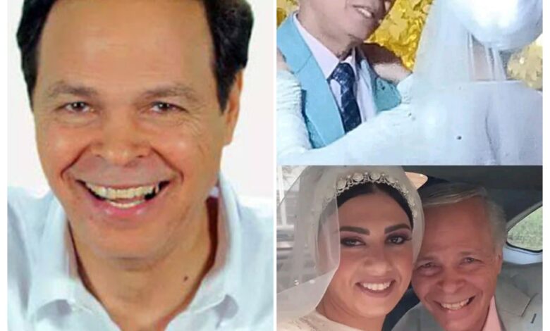 من هو الفنان محمود عامر الذي تزوج حديثا بعمر 69 عام