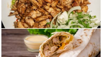 طريقة عمل شاورما الدجاج في المنزل