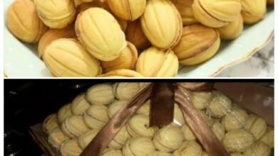 طريقة عمل بسكويت عين الجمل (جوزية)