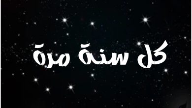 قصة مسلسل كل سنة مرة ، أبطاله ، عرضه