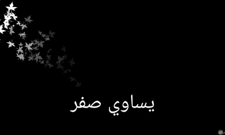 قصة مسلسل يساوي صفر، عدد حلقاته، أبطاله، عرضه